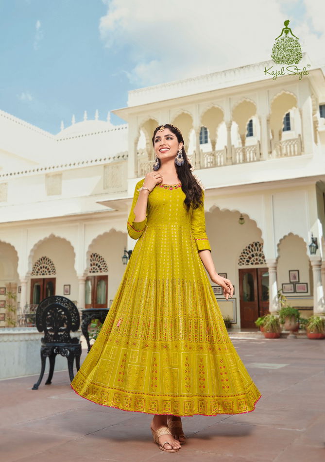 Fashion Colourbar 8 Festive Wear Anarkali Long Wholesale Kurti Collection